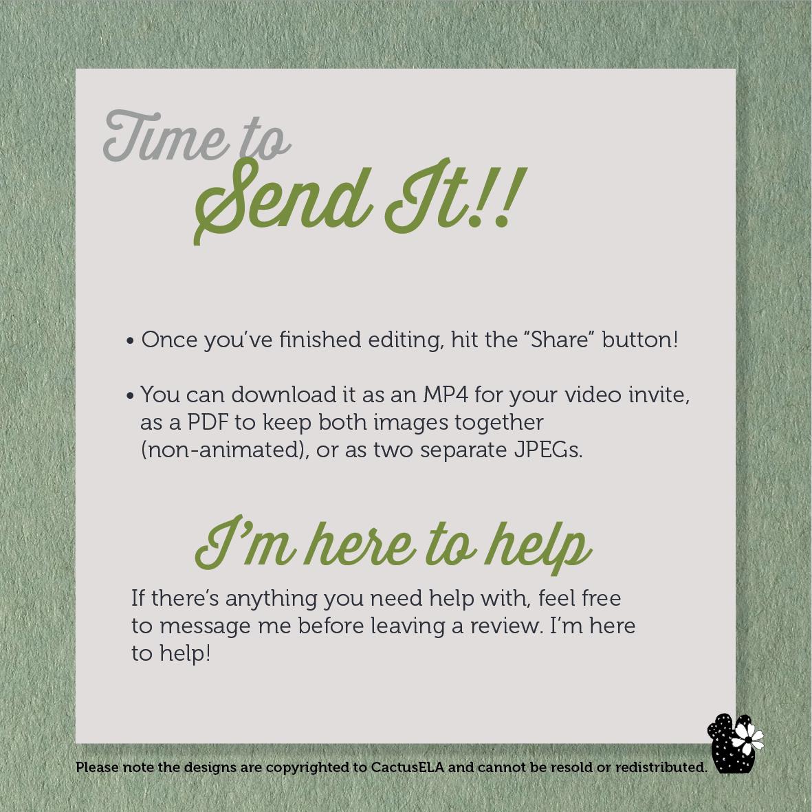 Digital Diwali Invitation, Animated design, Editable Itinerary eCard D2